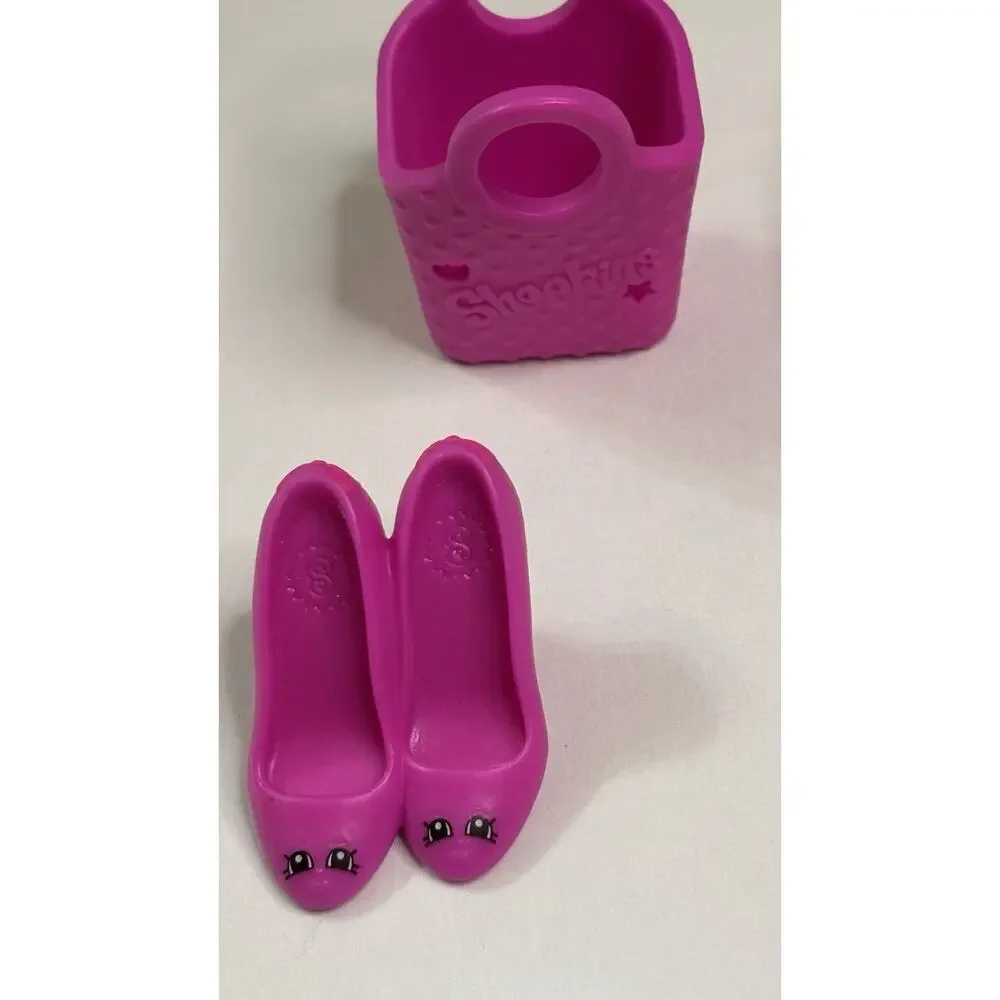 Shopkins for McDonald's Happy Meal Toys Lot of 6 ~ Shoes, Dress, Purse,Boots